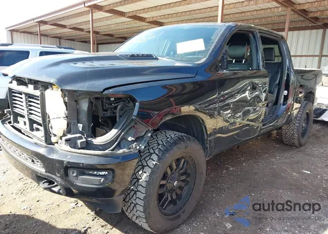 2021 Ram 1500 Laramie 4X4 5'7 Box из США, поврежденный, VIN 1C6SRFJT0MN567237